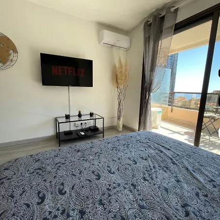 New Studio, Piscine Et Vue Mer • Proche De Monaco Beausoleil Exterior foto