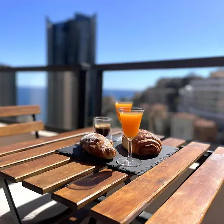 New Studio, Piscine Et Vue Mer • Proche De Monaco Beausoleil Exterior foto